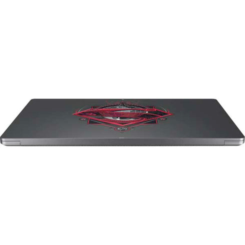 DC Comics Superman Grey Eye Collage Universal Laptop 16in (13 x 9.4in) Skin